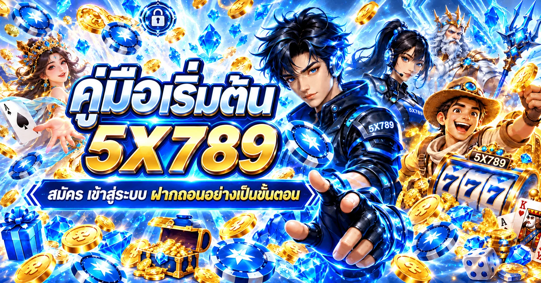 5X789 คู่มือสมัคร เข้าสู่ระบบ และฝากถอนสำหรับมือใหม่